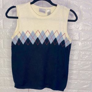 5/$25 Trendy Vintage Sweater Vest